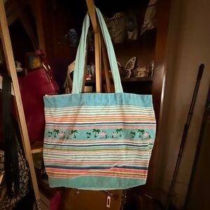 FLAMINGO ANALOG BAG, CANVAS